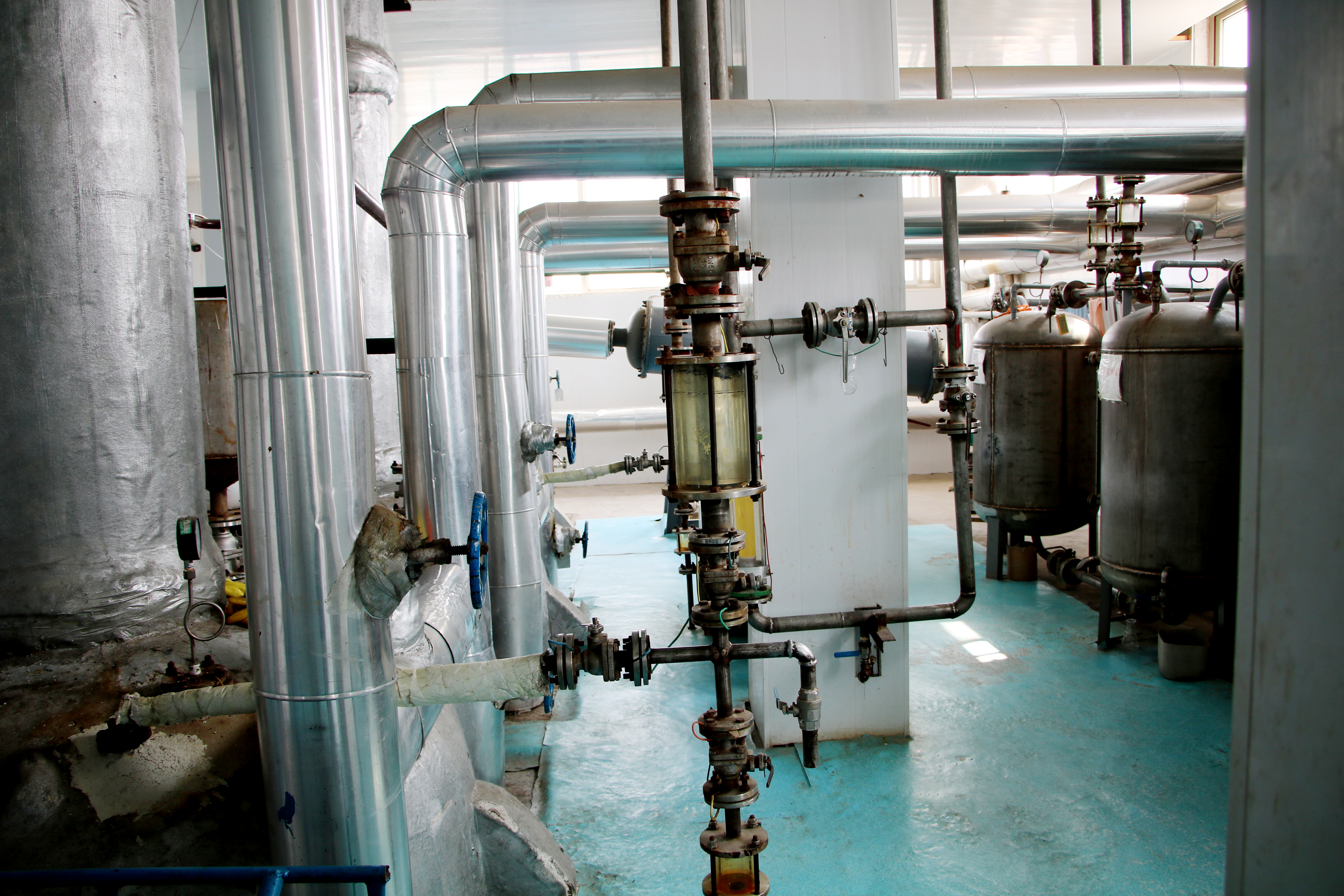 Glycerol ester production line